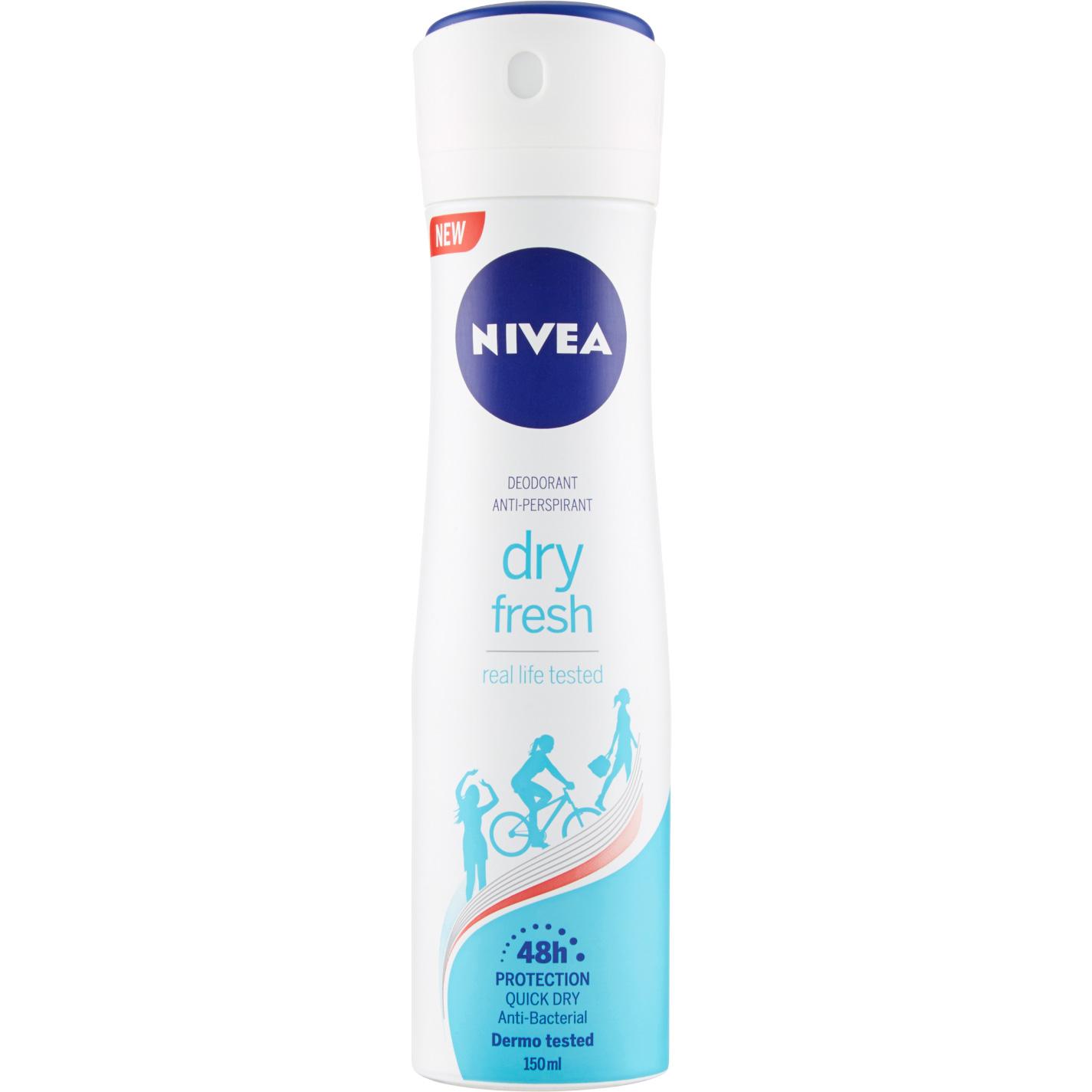 Desodorante deo spray fresco 150 ml nivea
