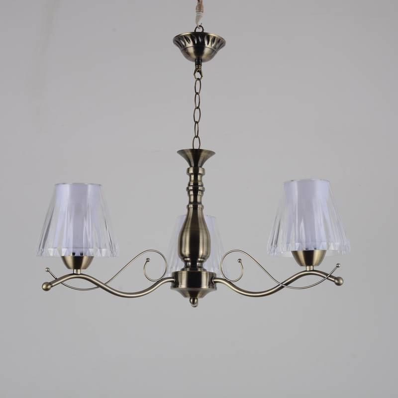 LAMPARA DE TECHO VIDRIO Y METAL MOD 4058