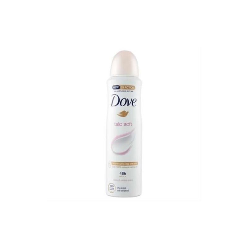 Desodorante deo spray fragancia talco 150 ml dove