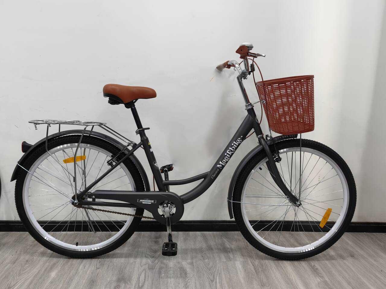 BICICLETA HOMBRE MEDIDA 26' CON CESTA